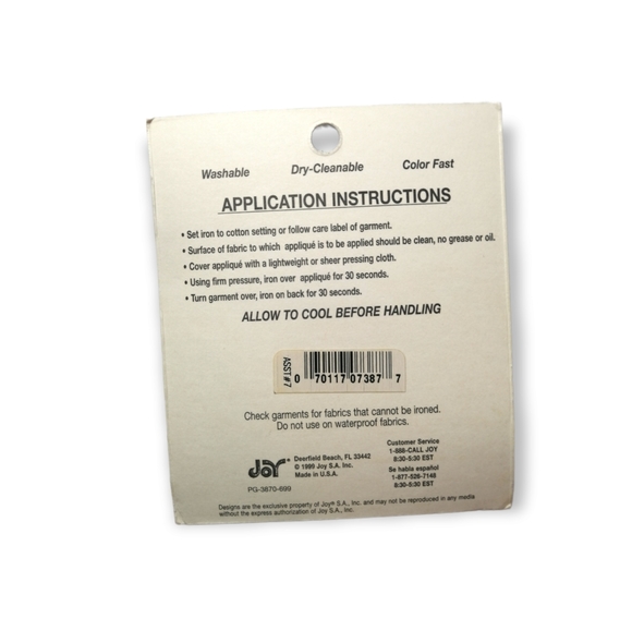 Y2K Fluorescent Butterfly Iron-On Patch 🦋🌴 - Picture 3 of 4